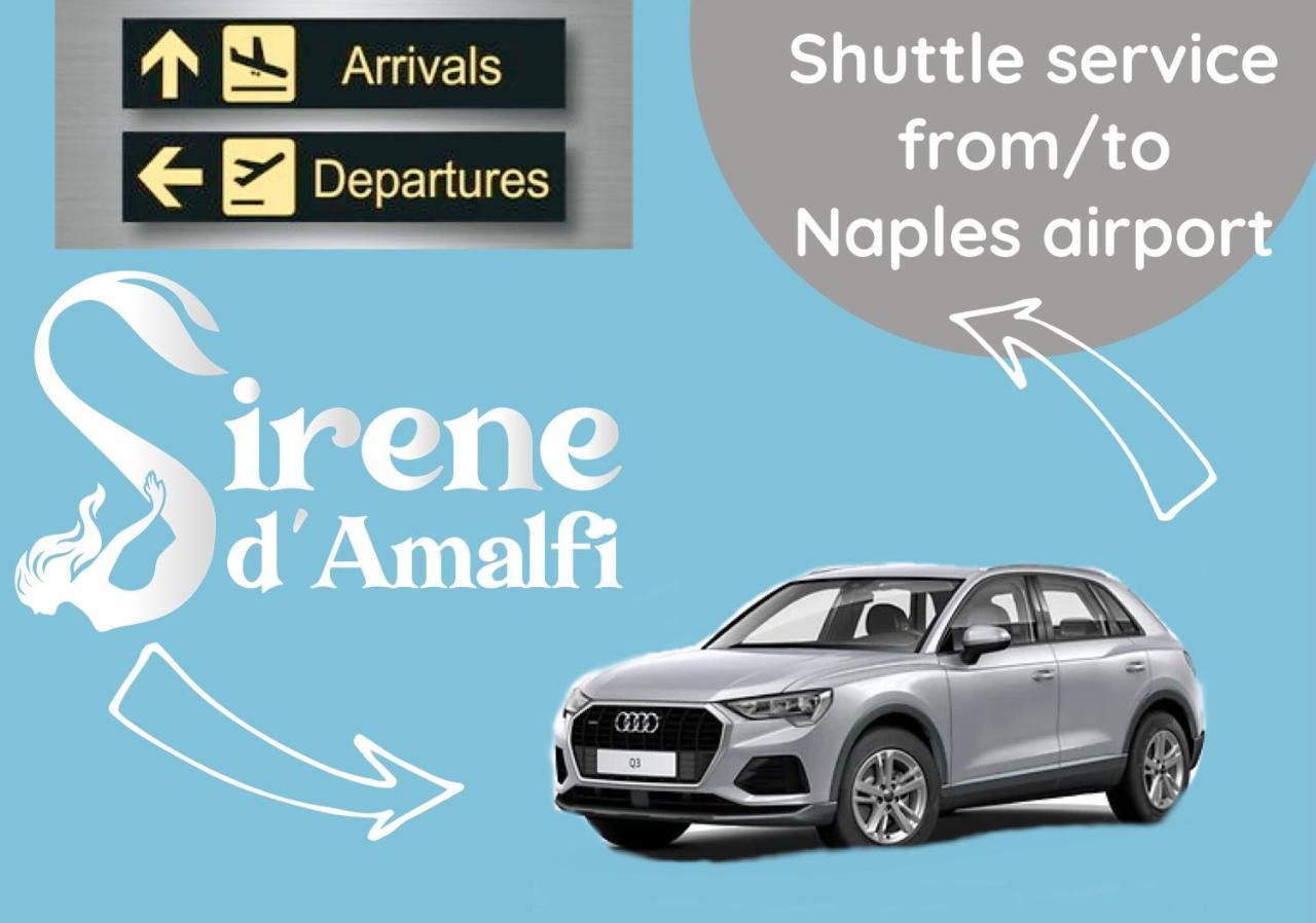 Sirene D'Amalfi Lejlighed Salerno Eksteriør billede
